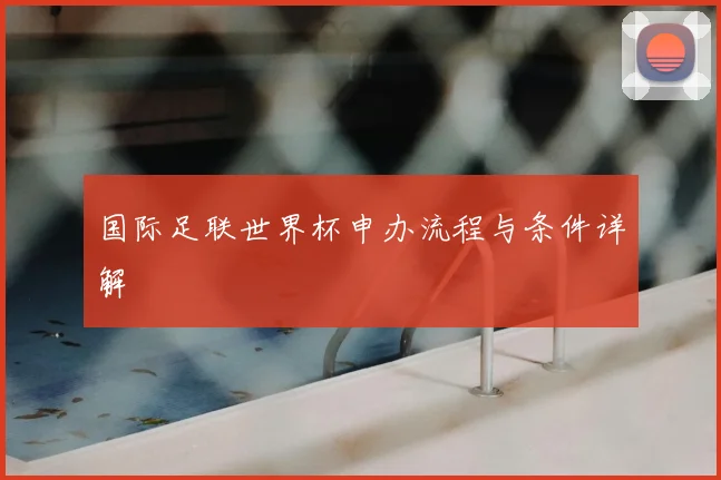 国际足联世界杯申办流程与条件详解